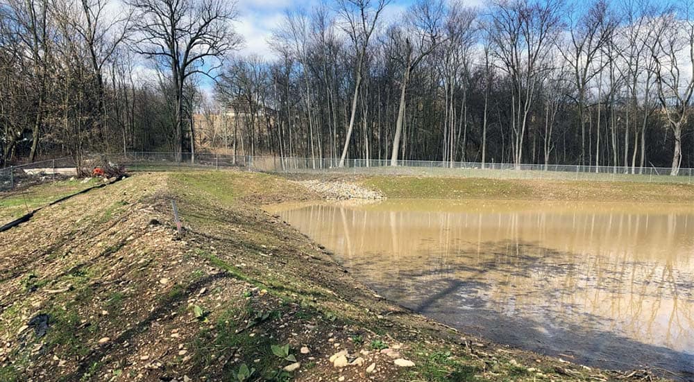 Rockland County Highway Facility Retention Pond