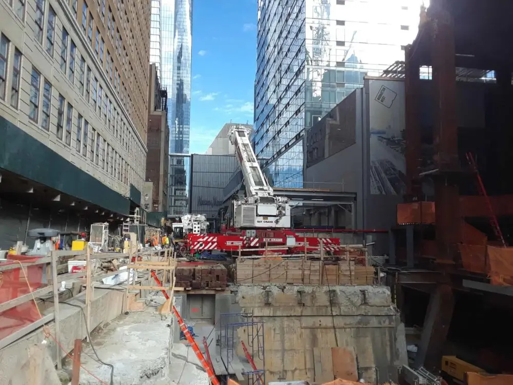 31st Street Bridge Crane Erection Plans Construction