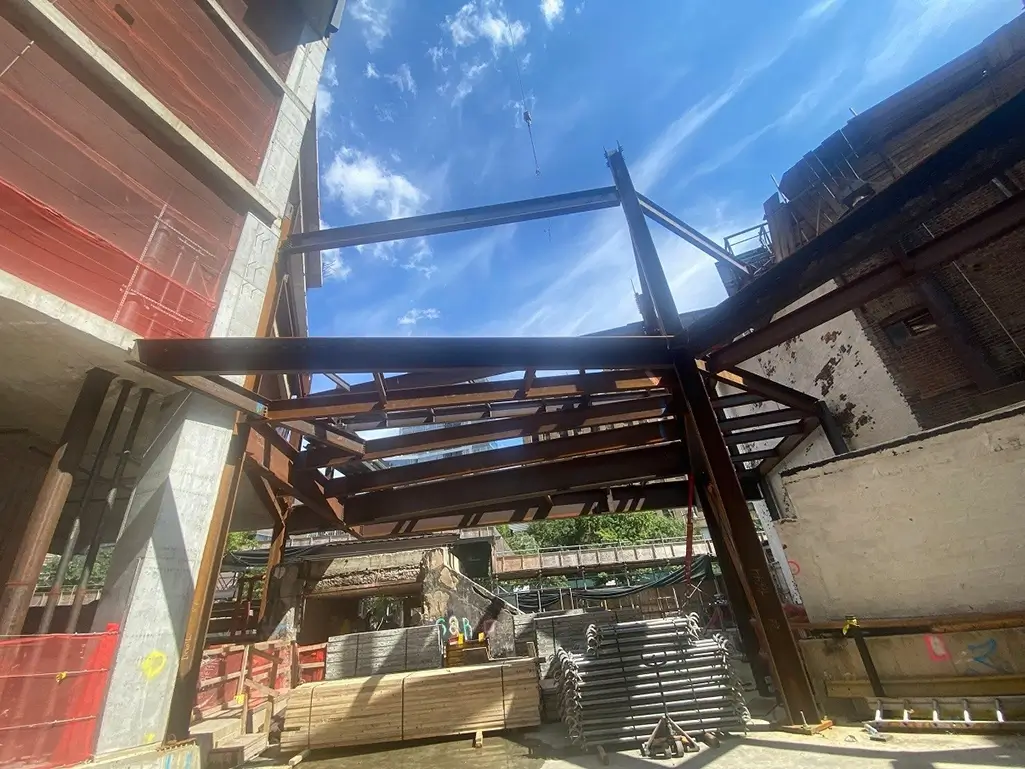 Complex Steel Framing and Erection Coordination During Construction Of The Brooklyn Tower