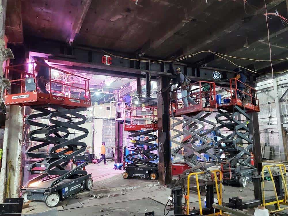 660 Fifth - Commercial Tower Redevelopment Column Jacking