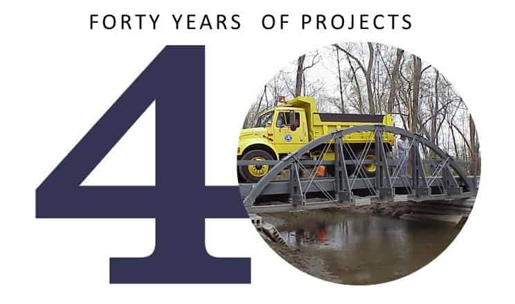 Recycled Plastic Bridge