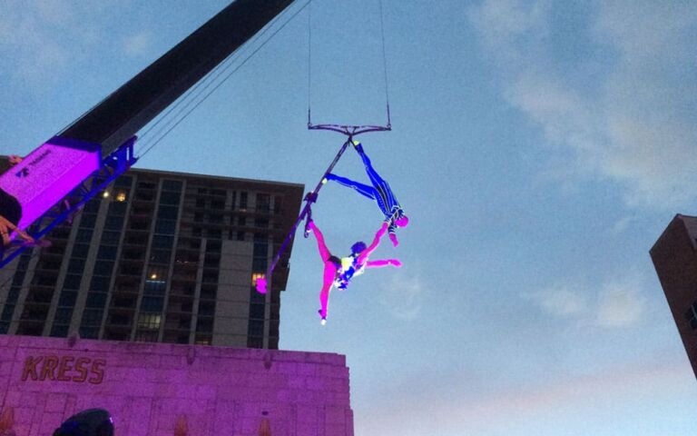 Cirque du Soleil Outdoor Aeria Act, La Nouba in Orlando, FL