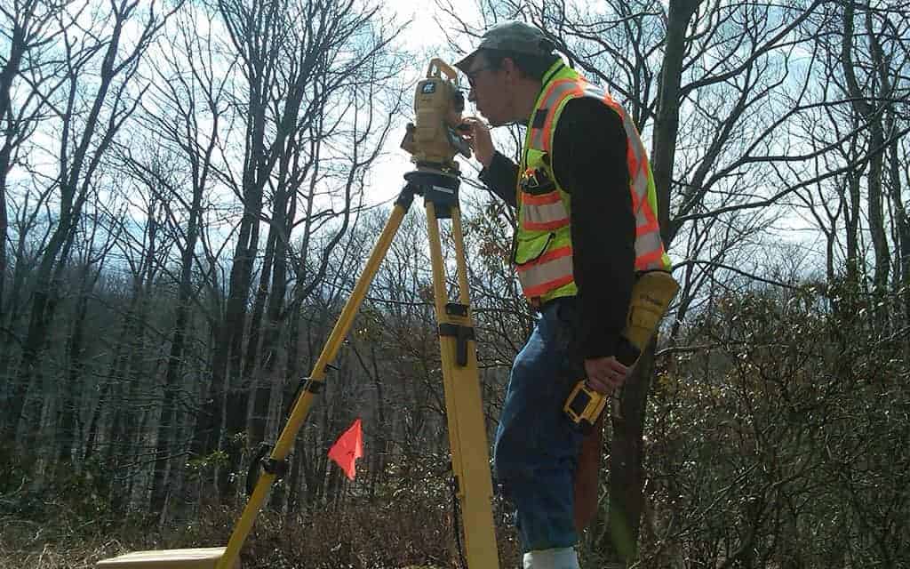Harriman State Park Utility Access Road Survey and Mapping
