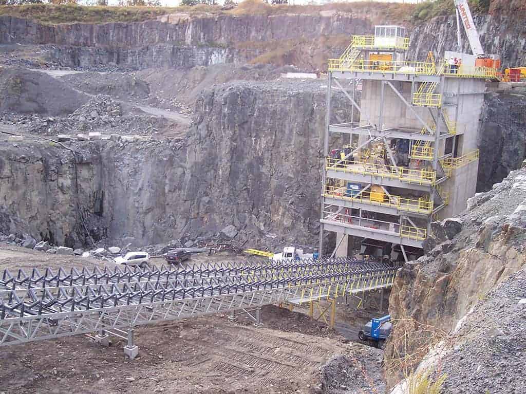 Tilcon Rock Crushing Station