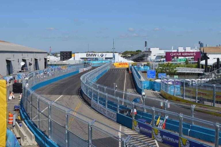 NYC Engineering Formula ePrix Racetrack Brooklyn Red Hook