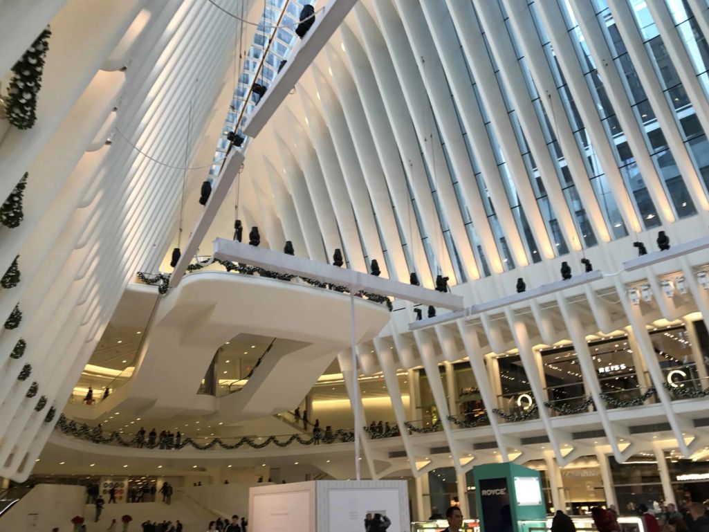 WTC Oculus Holiday Display