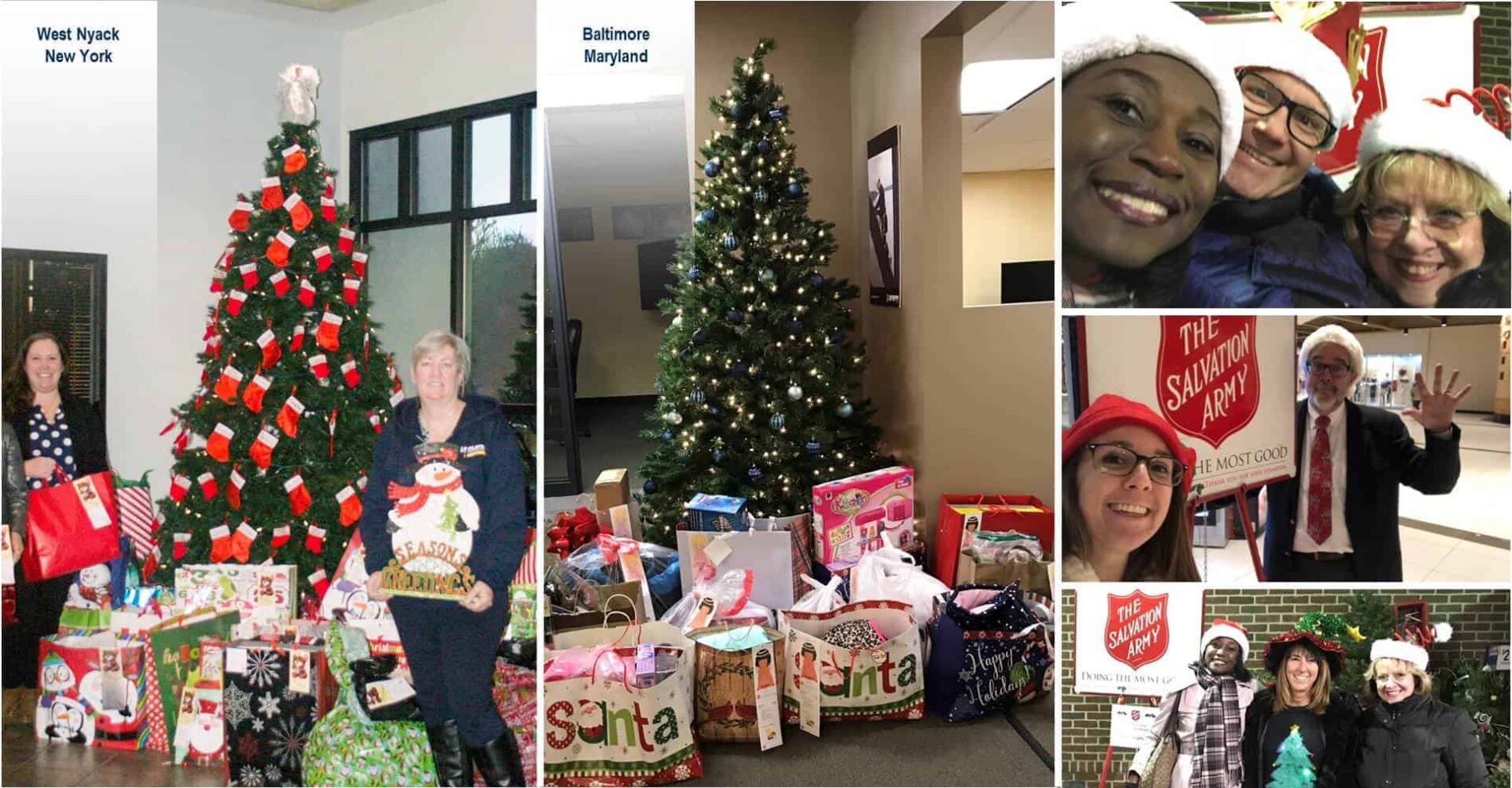 Gifts for our 2017 Salvation Army Christmas Tree Program