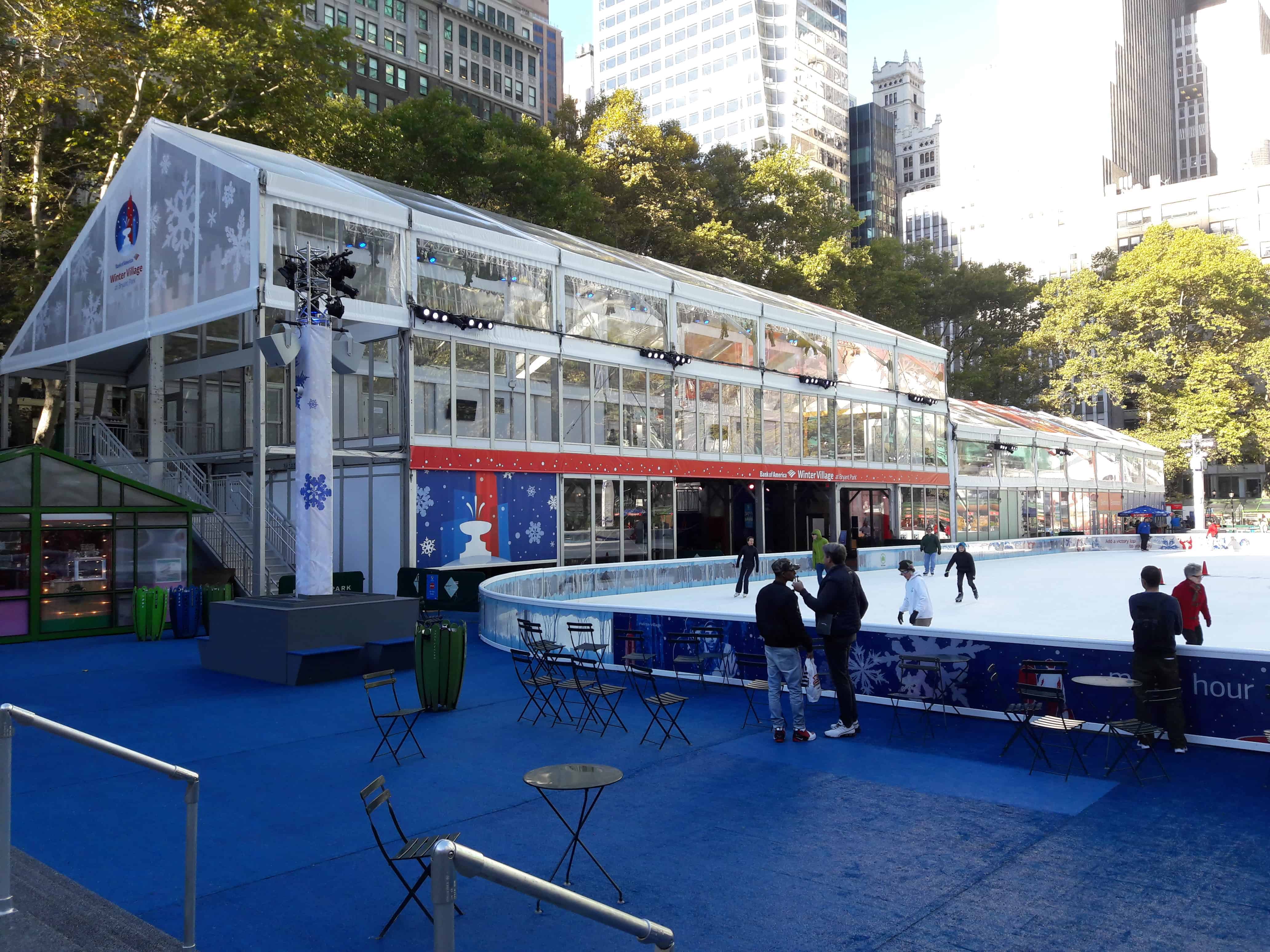 Winter Village at Bryant Park - McLaren Engineering Group