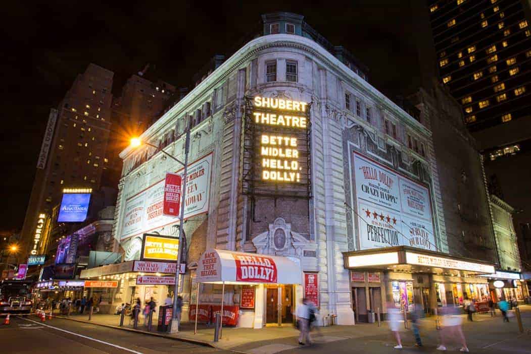 Hello Dolly Marquee at Shubert Theatre
