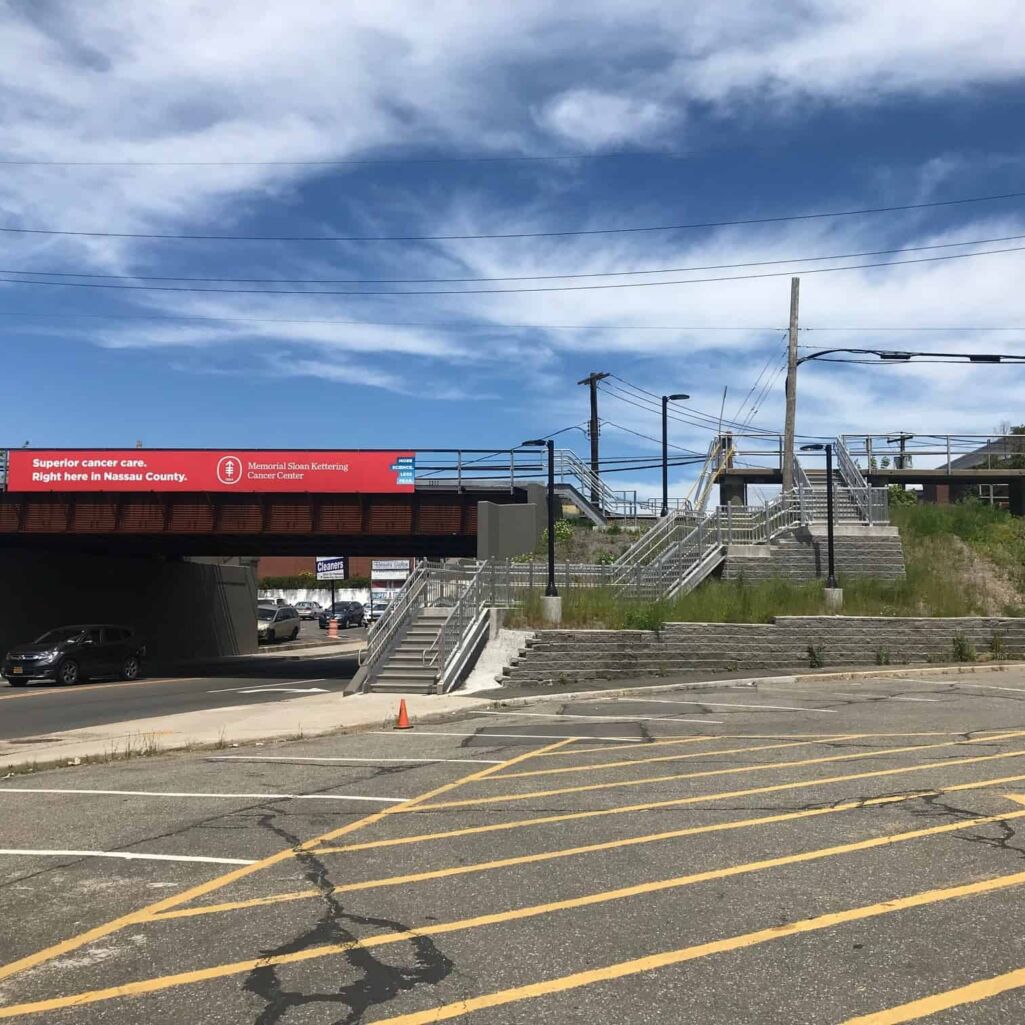 LIRR Post Avenue Replacement Bridge LIRR Track Addition, Retaining Wall, and Pedestrian access