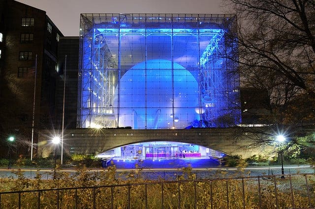 Hayden Planetarium Glass Curtain Wall