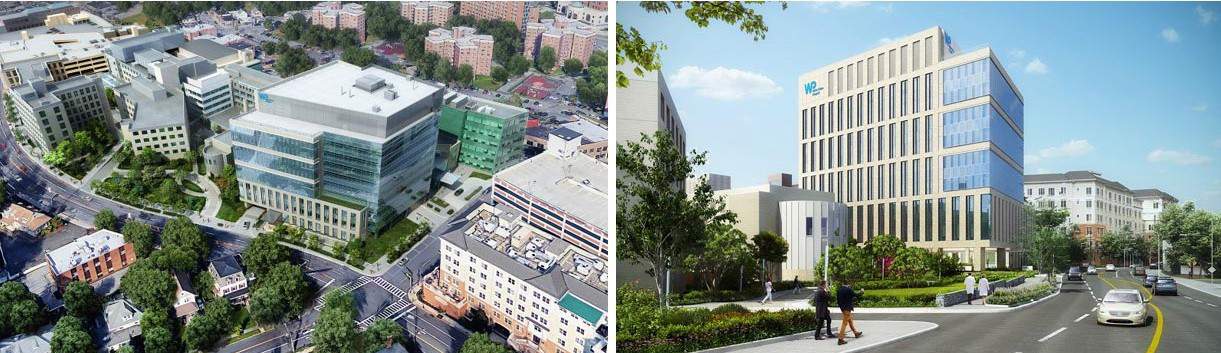 Renderings of White Plains Hospital Center for Advanced Medicine and Surgery