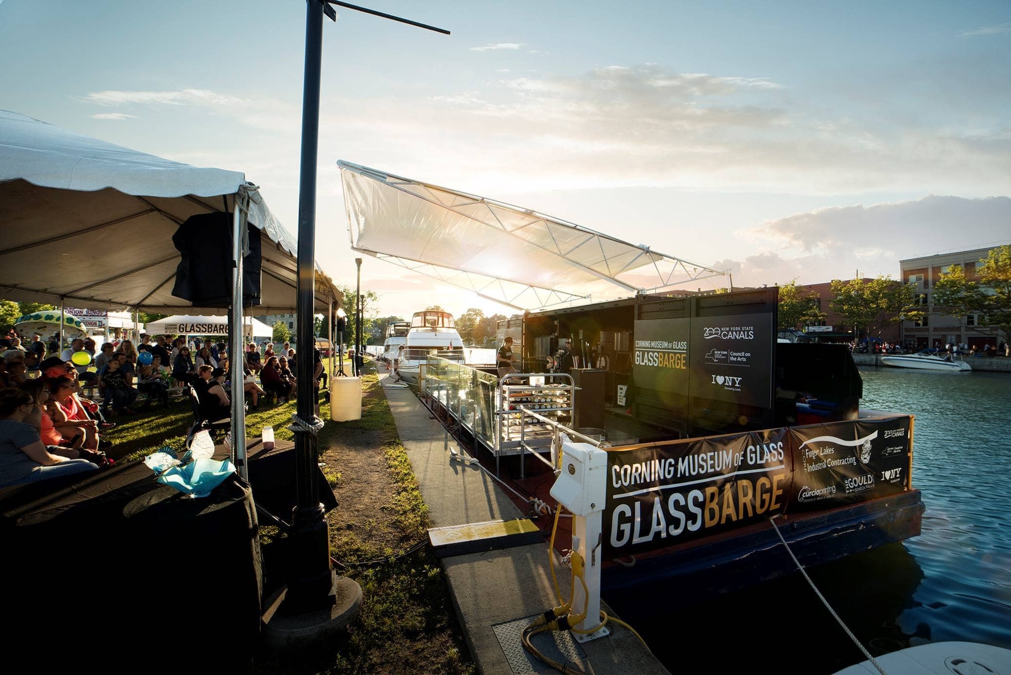 Corning Museum of Glass, GlassBarge