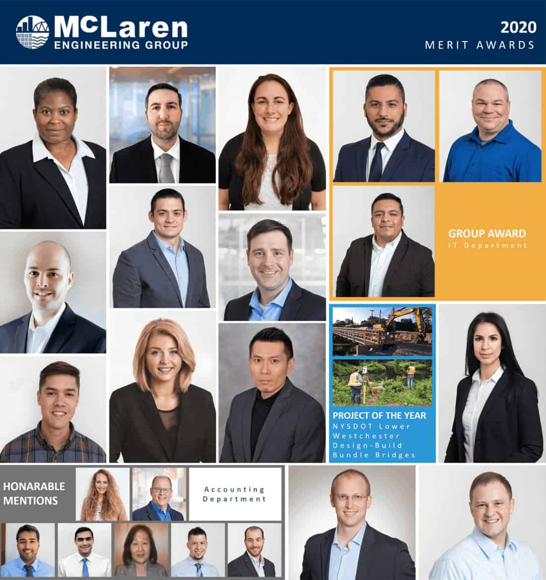 2020 Merit Award Winners