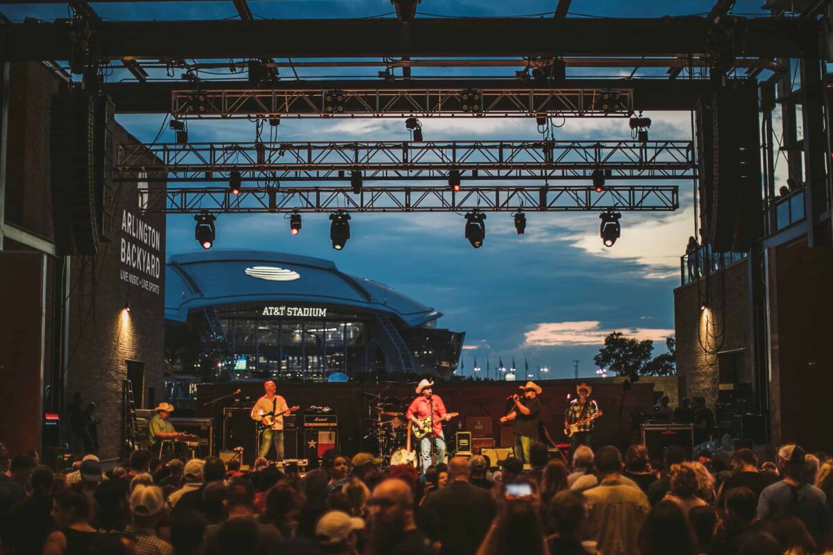 Concert at the Arlington Backyard at Texas Live!