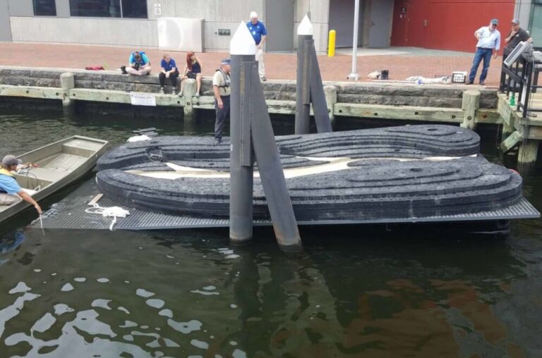 National Aquarium’s Floating Wetland Prototype