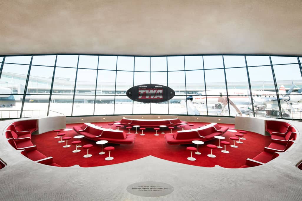 TWA Terminal to Hotel - Restored Airport Terminal