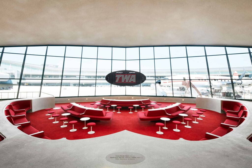 TWA Terminal to Hotel - Restored Airport Terminal
