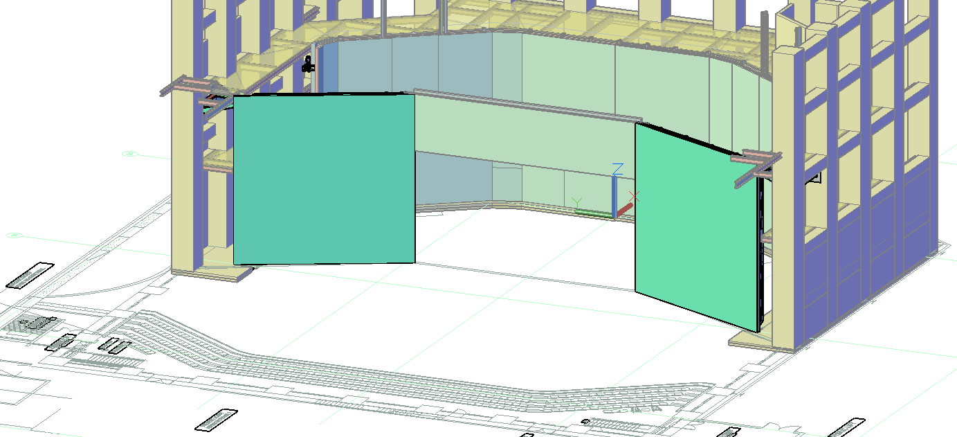 MGM Theater 4K LED Wall Proscenium Mode Drawing