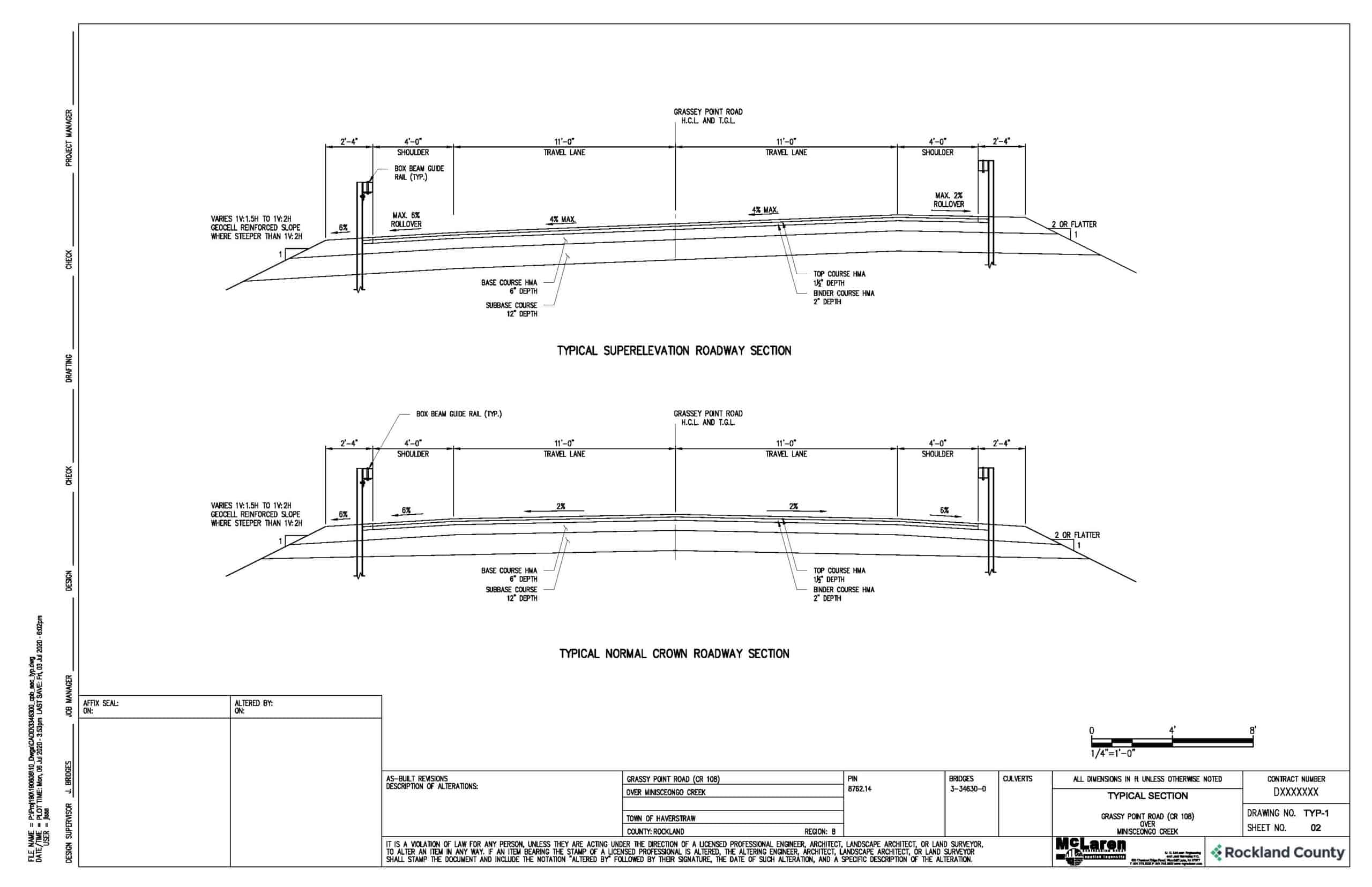 Grassy Point Road Bridge McLaren Engineering Group