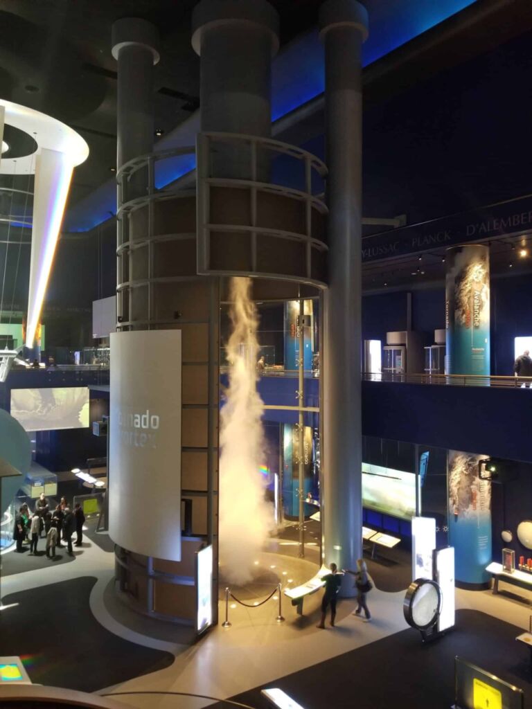 Tornado Simulator Exhibit the Museum of Science + Industry
