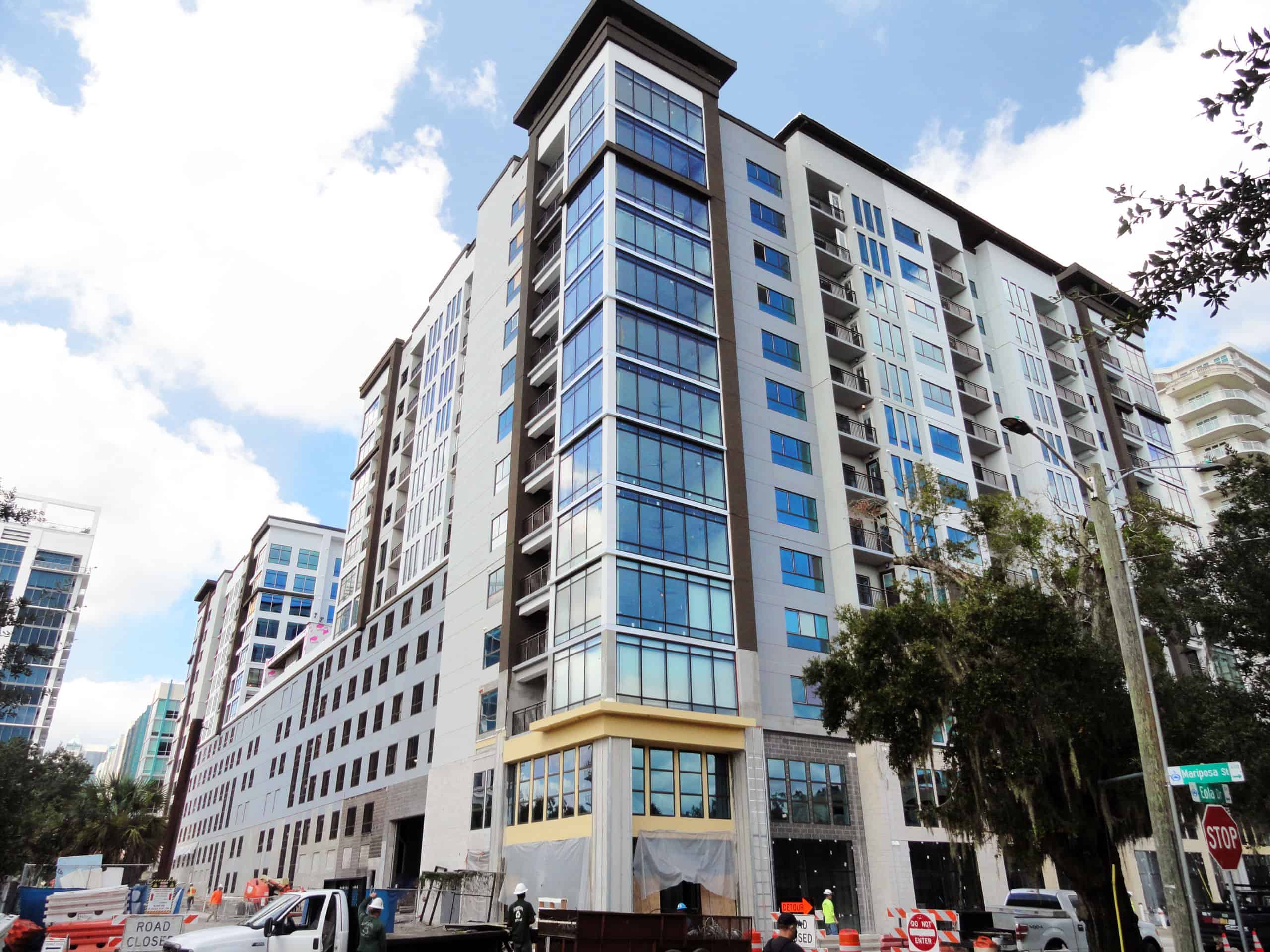 Architectural Details at Camden Lake Eola - McLaren Engineering Group