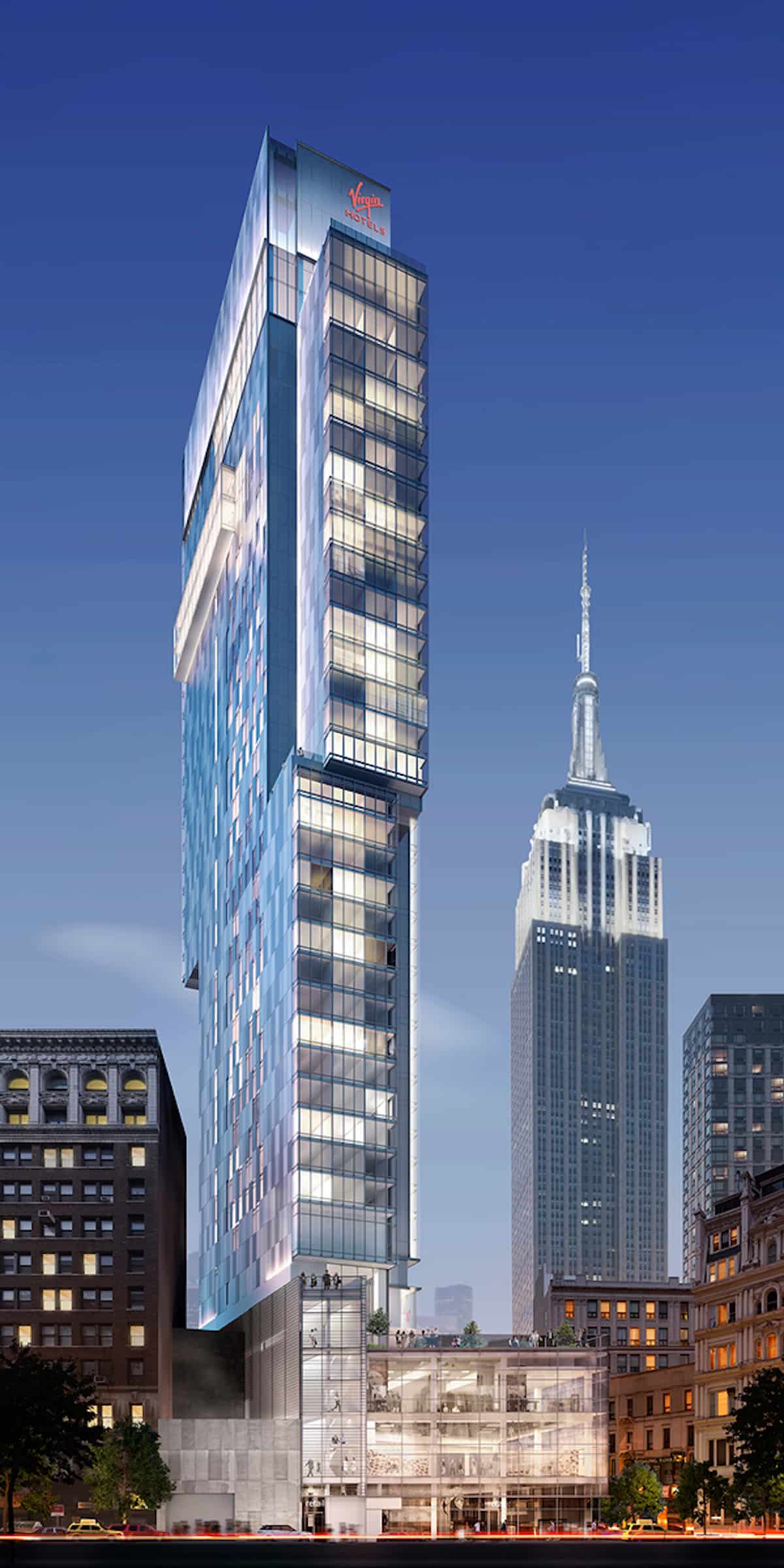 NYC Virgin Hotel Rendering
