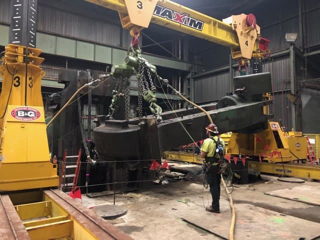Gantry Crane Peer Review at Steel Mill