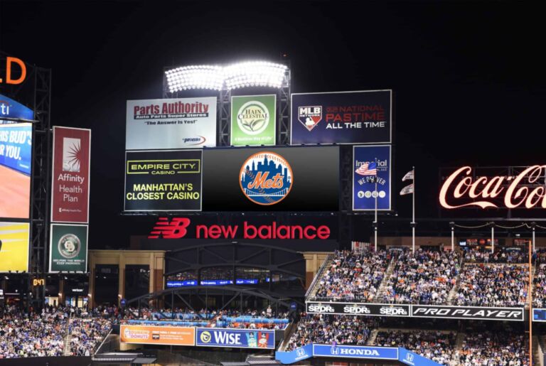 Signage at Citi Field