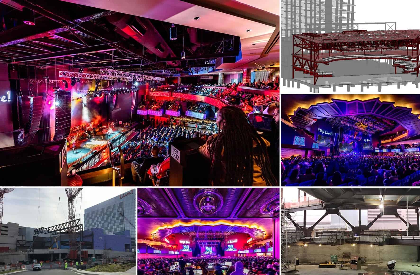 Column Free Event Space - The Hall - McLaren Engineering Group