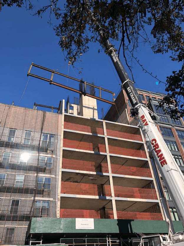 Truss System Crane Engineering - 251 West 14th Street