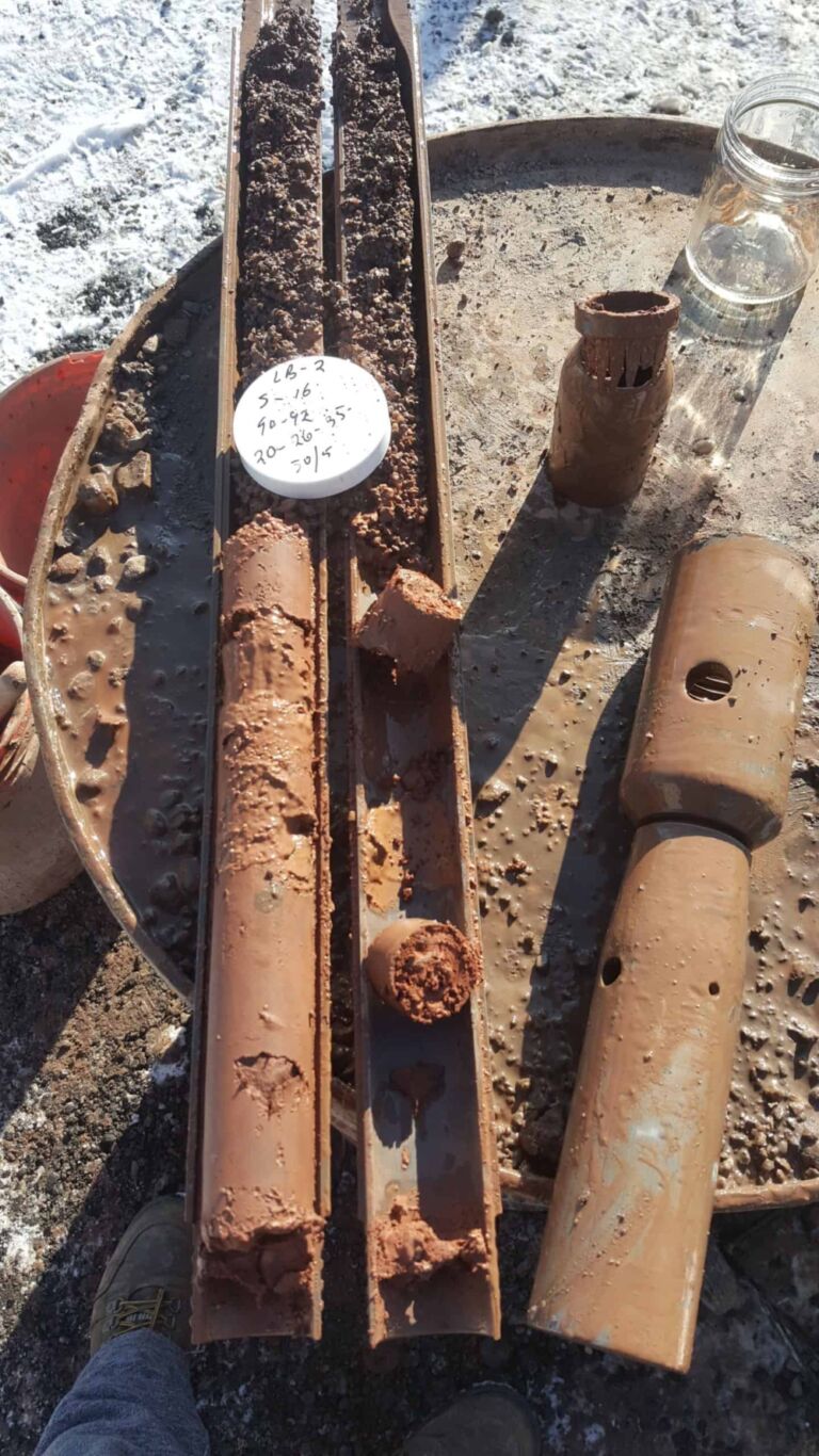 Borings for Processing Plant on Waterfront