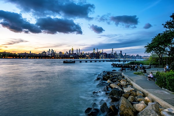 Domino Park on Brooklyn NY Waterfront