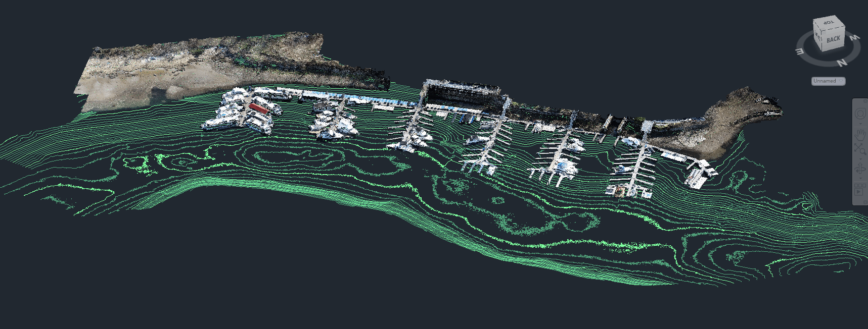 Reality Capture Model of a Marine Environment