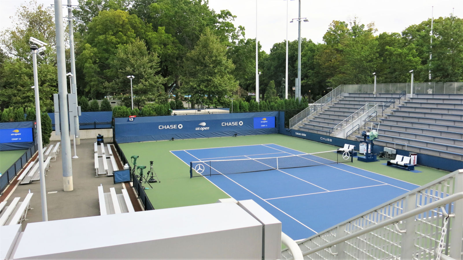 Aerial Camera Support for the US Open