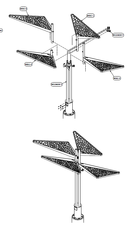 Dominic Froio Memorial Sculptural Canopies