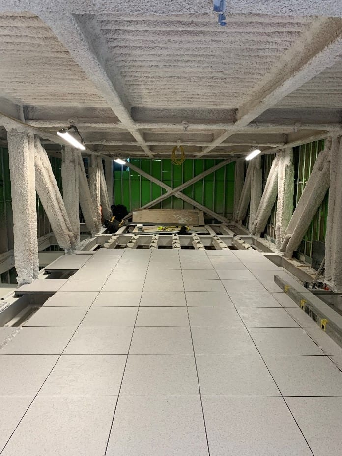 Metropolitan Opera House Computer Flooring During Construction - McLaren Engineering Group