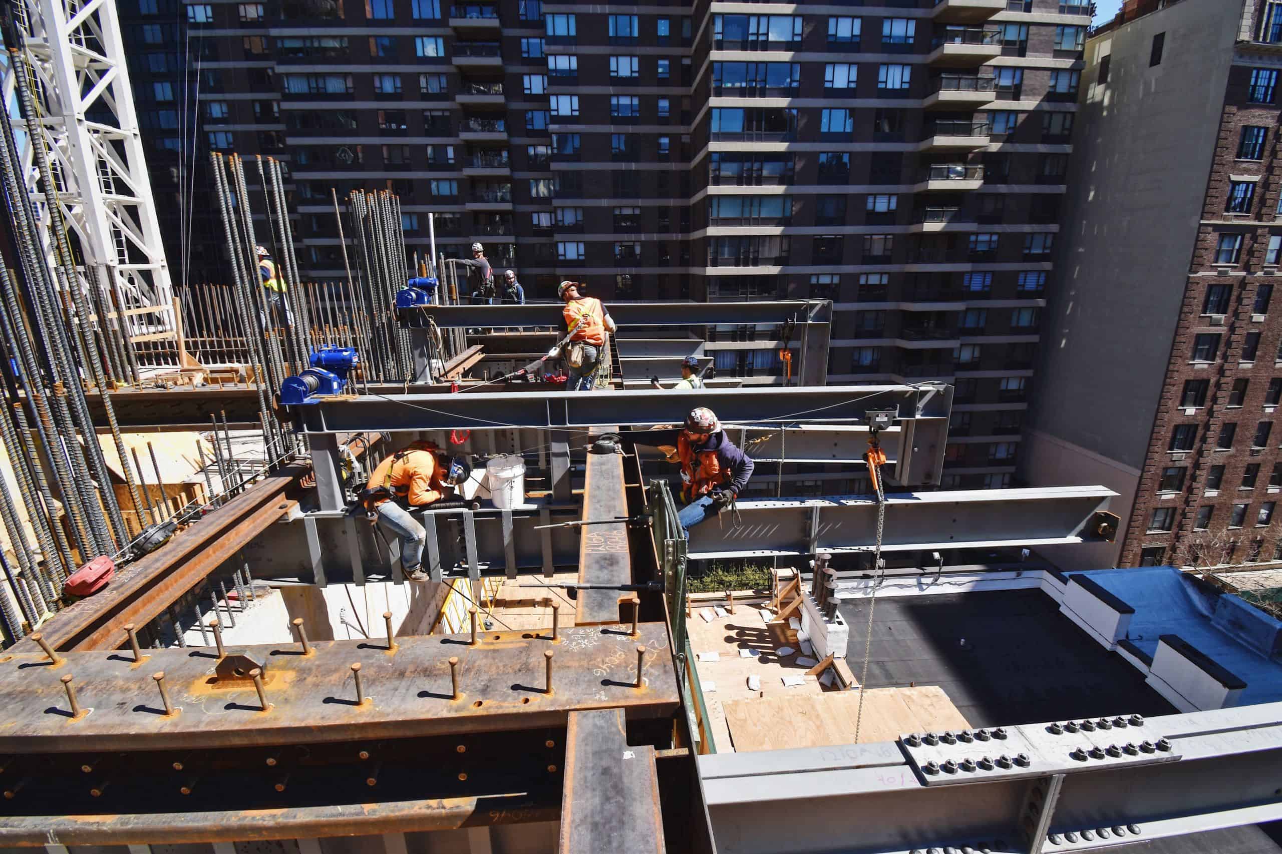 3 Sutton Place Erection