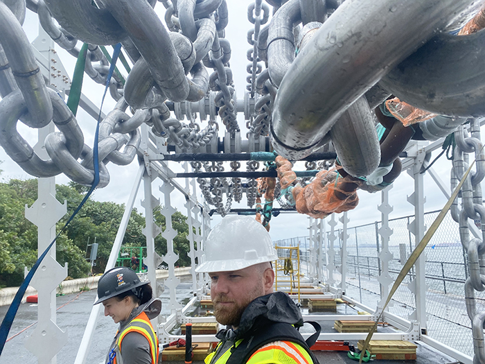 McLaren Engineering Group at Mov­ing Chains Kinet­ic Sculp­ture