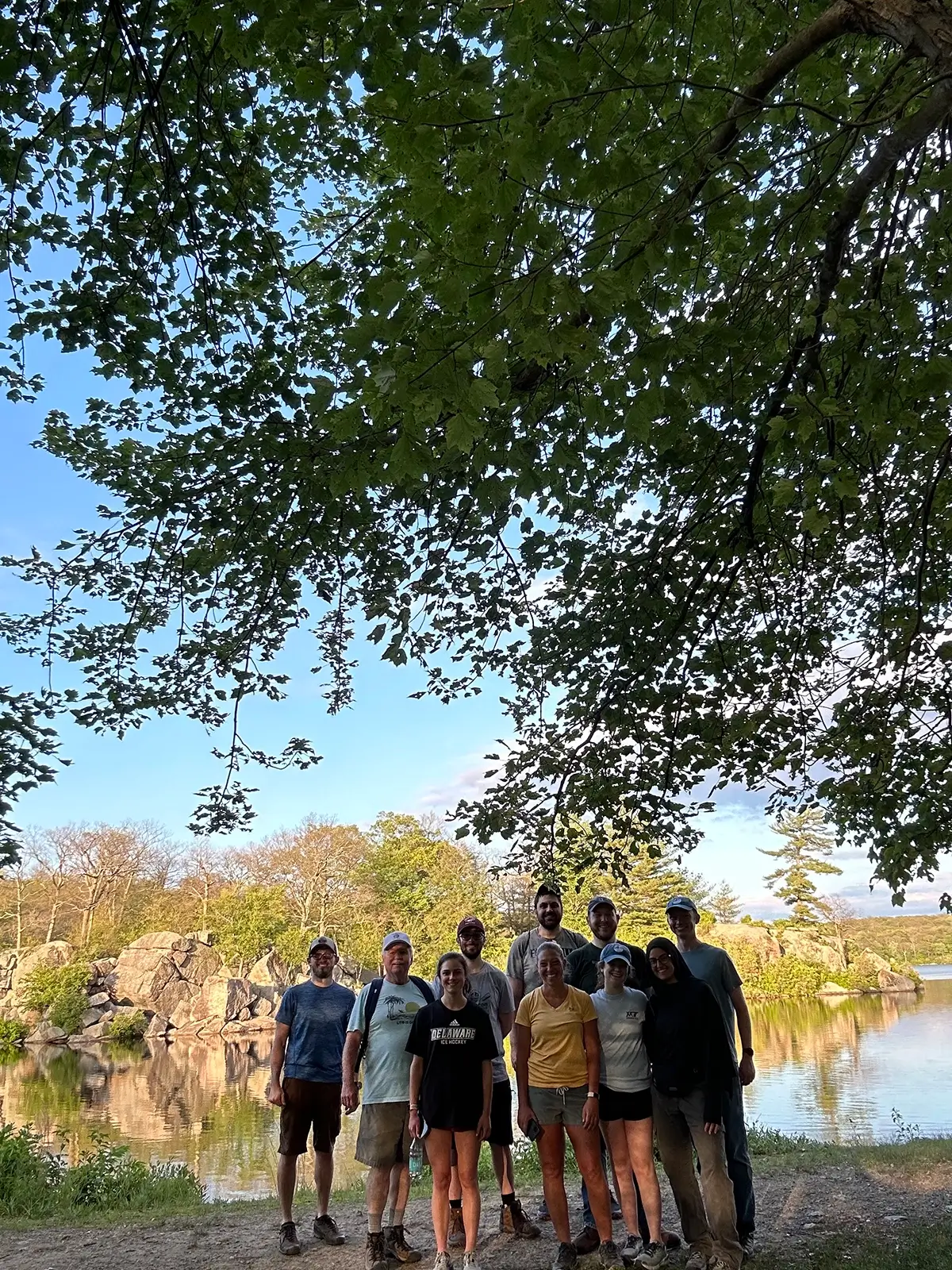 Group Photo of Engineers that went on the hike to Pine Meadow Lake in Harriman State Park