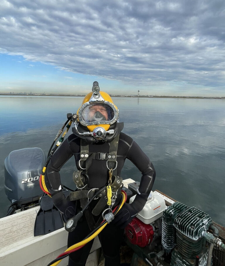 McLaren Marine Engineer Lisa Bratton on her First Commerical Dive