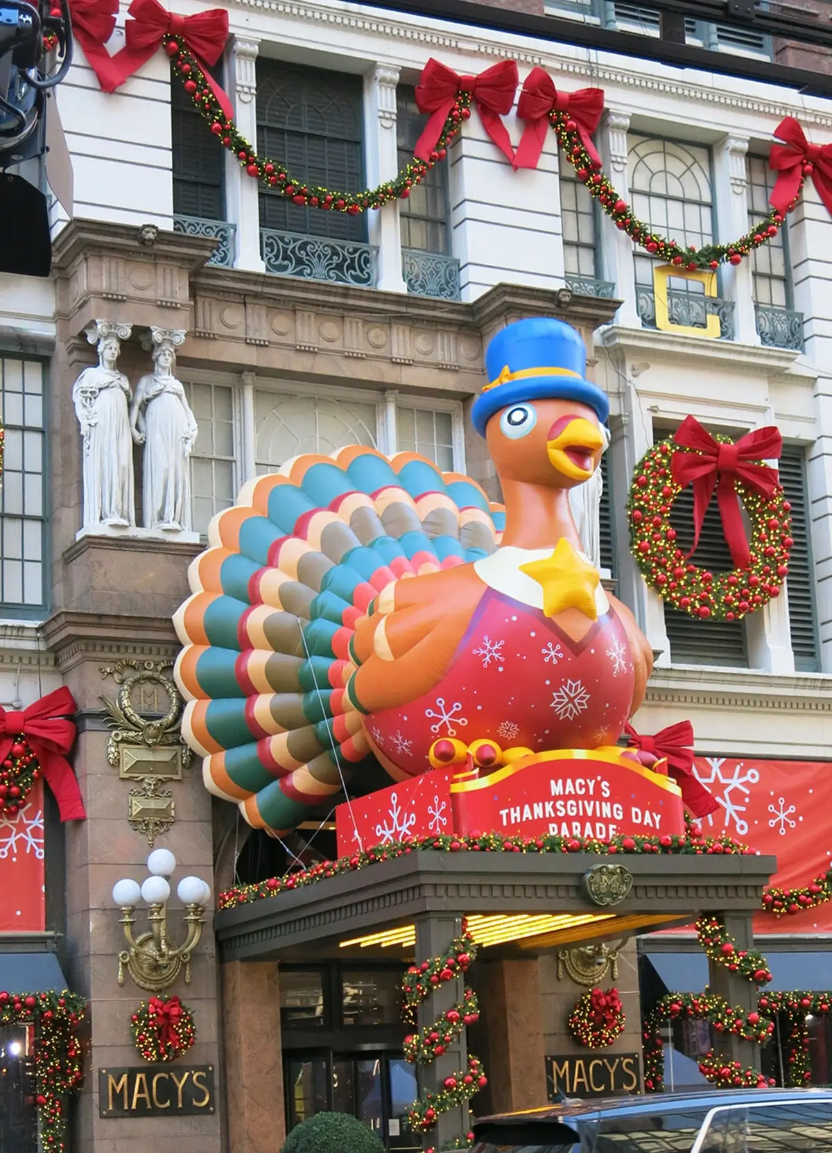 Macy’s Thanksgiving Day Parade - Tom Turkey mascot - McLaren Engineering Group