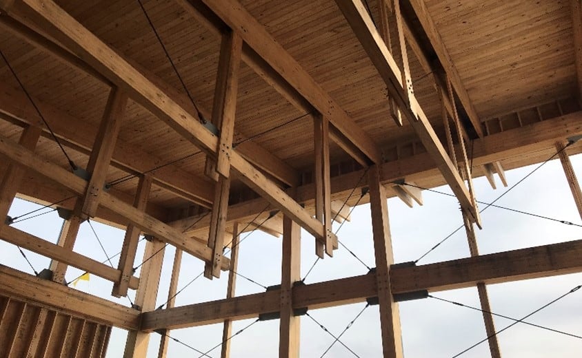 Mass timber construction CLT Cross Laminated Timber