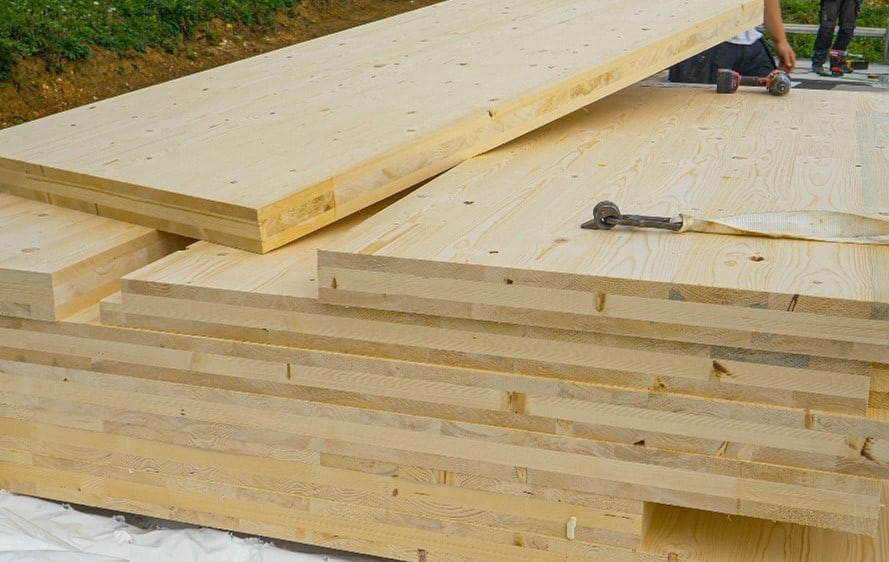 mass timber building construction CLT Cross Laminated Timber