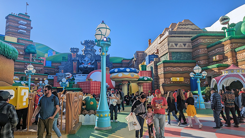 Super Nintendo World Opens - Themed Entertainment Engineering for Theme Park